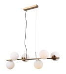 Pendant lamps - Italux Raddi 6xG9 Pendant Gold PND-5510-6-HBR - product 2