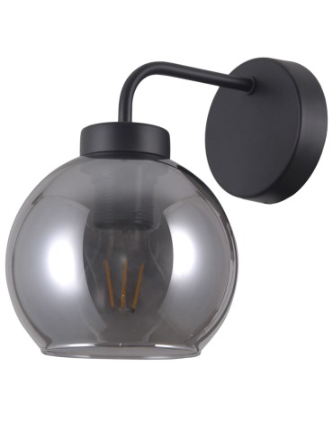 Italux Poggi 1xE27 Wall lamp Black matte WL-28028-1 - product 2