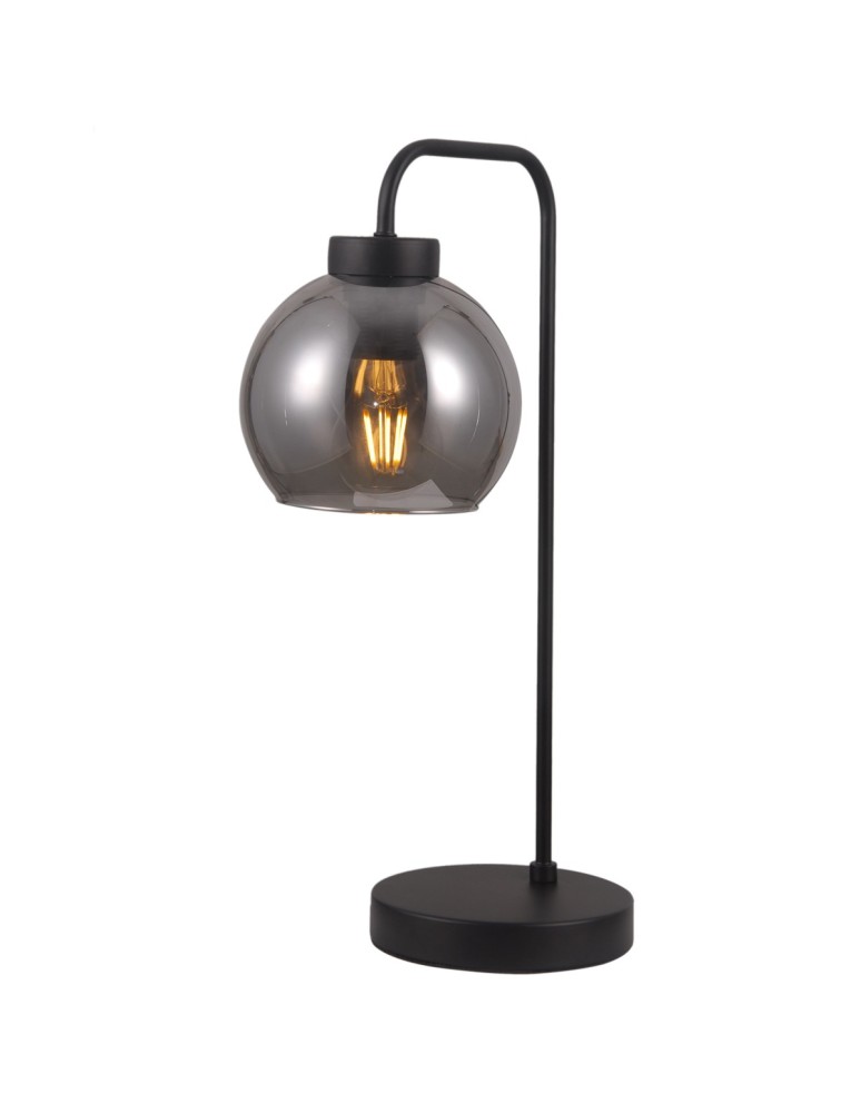 Loft table lamps - industrial - Italux Poggi 1xE27 Desk Black matte TB-28028-1 - product kolory-swiatla.pl 1