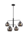 Italux Poggi 4xE27 Pendant Black matte PND-28028-4D