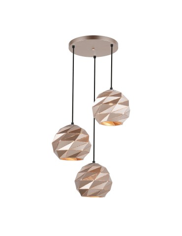 Italux Palermo 3xE27 Pendant Gold PND-2424-3S-GD