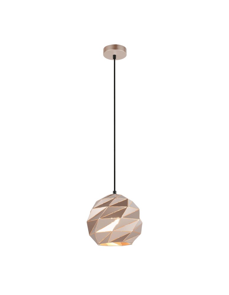 Pendant lamps - Italux Palermo 1xE27 Pendant Gold PND-2424-1S-GD - product kolory-swiatla.pl 2