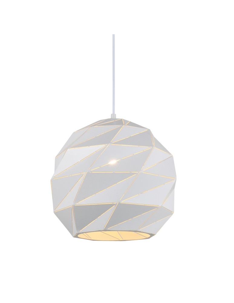 Pendant lamps - Italux Palermo 1xE27 Pendant White PND-2424-1L-WH - product kolory-swiatla.pl 1