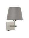 Italux Norte 1xE27 Wall lamp Nickel WL-1122-1-A-SN-RO-GR