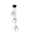 Italux Morestel 3xE27 Pendant Black Gold MDM-4244/3 BK+BRO