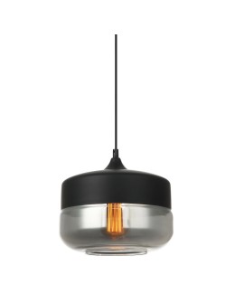 Italux Molina 1xE27 Pendant Black MDM-2380/1 BK+SG
