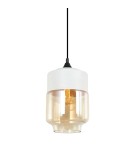 Pendant lamps - Italux Molina 1xE27 Pendant Black MDM-2377/1 W+AMB - product 1