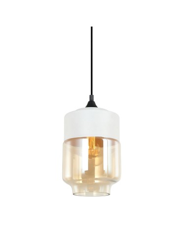 Italux Molina 1xE27 Pendant Black MDM-2377/1 W+AMB