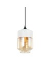 Italux Molina 1xE27 Pendant Black MDM-2377/1 W+AMB
