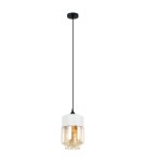 Pendant lamps - Italux Molina 1xE27 Pendant Black MDM-2377/1 W+AMB - product 2