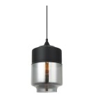 Pendant lamps - Italux Molina 1xE27 Pendant Black MDM-2377/1 BK+SG - product 1