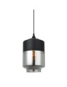 Italux Molina 1xE27 Pendant Black MDM-2377/1 BK+SG