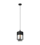 Pendant lamps - Italux Molina 1xE27 Pendant Black MDM-2377/1 BK+SG - product 2
