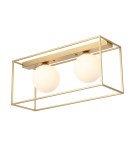 Loft ceiling lamps - industrial - Italux Mediamo 2xG9 Gold Ceiling MXM-4582/2 GD - product 1