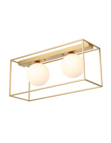 Italux Mediamo 2xG9 Gold Ceiling MXM-4582/2 GD