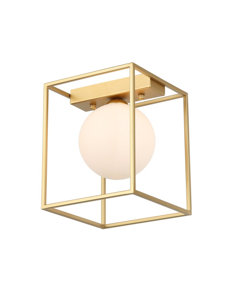 Loft ceiling lamps - industrial - Italux Mediamo 1xG9 Gold Ceiling MXM-4582/1 GD - product kolory-swiatla.pl 1