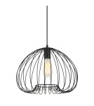 Loft pendant lamps - Italux Meddi 1xE27 Pendant Black MDM-4583-1 BK - product 1