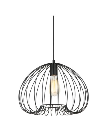 Italux Meddi 1xE27 Pendant Black MDM-4583-1 BK