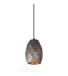Pendant lamps - Italux Harley 1xE27 Pendant Graphite Gold Champagne MDM-3480/1 GR+GD - product 1