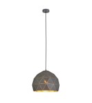 Pendant lamps - Italux Harley 1xE27 Pendant Graphite Gold Champagne MDM-3471-1 GR+GD - product 2