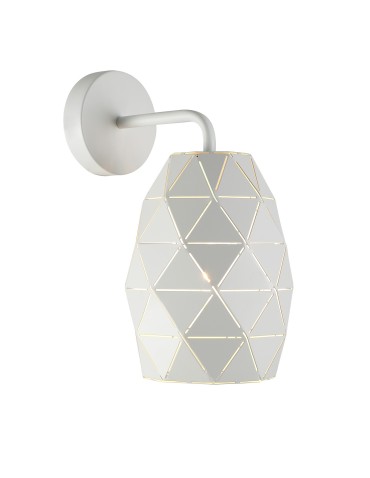 Italux Harley 1xE27 Wall lamp White MBM-3480/1 W