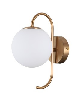 Italux Gela 1xG9 Honey brass wall lamp WL-5500-1-HBR