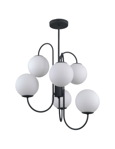 Italux Gela 6xG9 Pendant Black PND-5500-6-BK