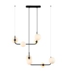 Pendant lamps - Italux Ferrand 8xG9 Pendant Black MDM-4123/8 BK - product 1