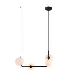 Pendant lamps - Italux Ferrand 4xG9 Pendant Black MDM-4123/4 BK - product 1