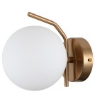 Scandinavian style wall lamps - Italux Carimi 1xG9 Honey brass wall lamp WL-3300-1-HBR - product 1