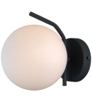 Scandinavian style wall lamps - Italux Carimi 1xG9 Wall lamp Graphite WL-3300-1-BK - product 2