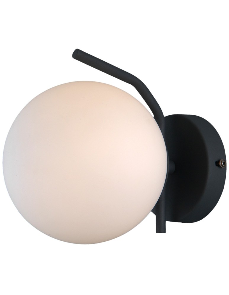 Scandinavian style wall lamps - Italux Carimi 1xG9 Wall lamp Graphite WL-3300-1-BK - product kolory-swiatla.pl 2