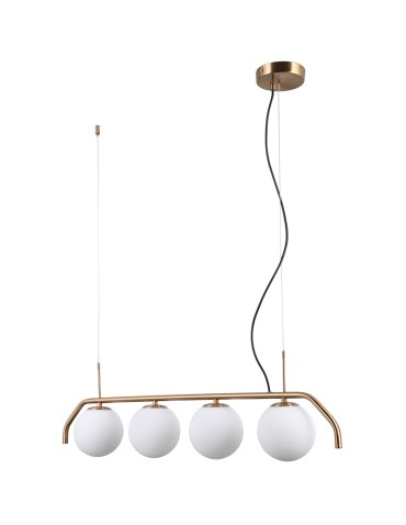 Italux Carimi 4xG9 Pendant Brass Honey PND-3300-4-HBR