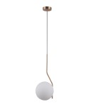 Pendant lamps spheres - Italux Carimi 1xE27 Hanging Brass Honey PND-3300-1-HBR - product 2