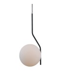 Pendant lamps spheres - Italux Carimi 1xE27 Pendant Graphite PND-3300-1-BK - product 1