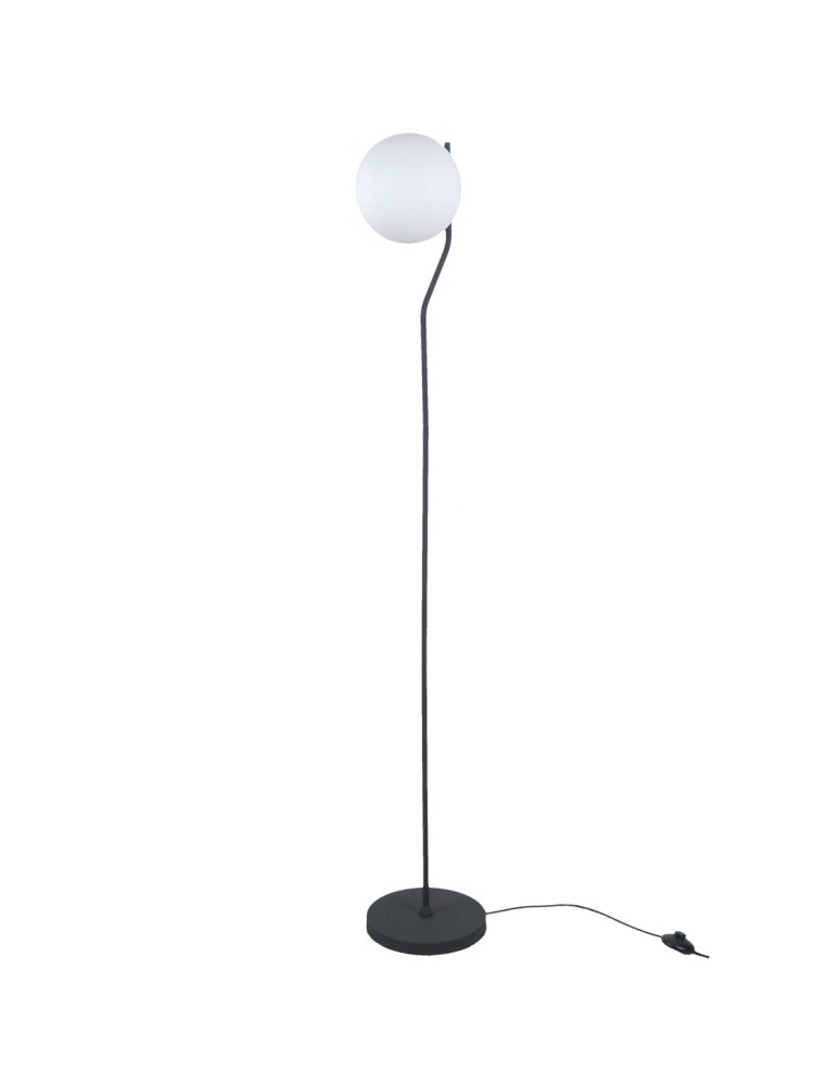 Floor lamps - Italux Carimi 1xE27 Graphite Floor Lamp FL-3300-1-BK - product kolory-swiatla.pl 1
