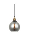 Italux Cardena 1xE27 Pendant Black Gold MDM-4330/1 GD+SG