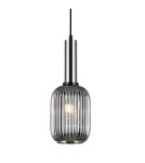 Pendant lamps - Italux Antiola 1xE27 Pendant Satin Nickel PND-5588-1M-SC+SG - product 1