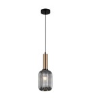 Pendant lamps - Italux Antiola 1xE27 Pendant Brass PND-5588-1M-BRO+SG - product 2