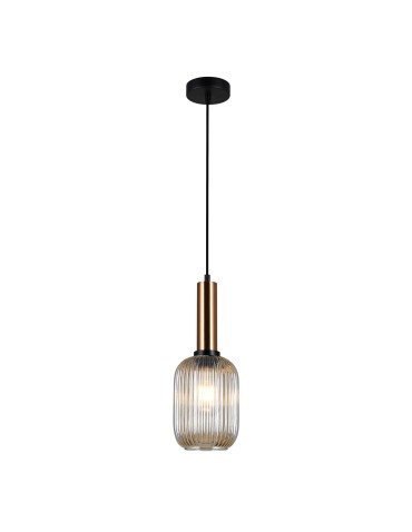 Italux Antiola 1xE27 Pendant Brass PND-5588-1M-BRO+AMB - product 2