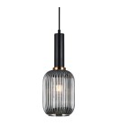Pendant lamps - Italux Antiola 1xE27 Pendant Black PND-5588-1M-BK+SG - product 1