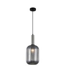 Pendant lamps - Italux Antiola 1xE27 Pendant Satin Nickel PND-5588-1L-SC+SG - product 2