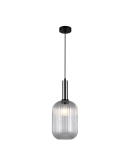 Italux Antiola 1xE27 Wisząca Nikiel satynowany PND-5588-1L-SC+CL - produkt 2