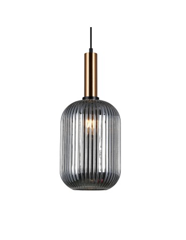 Italux Antiola 1xE27 Pendant Brass PND-5588-1L-BRO+SG