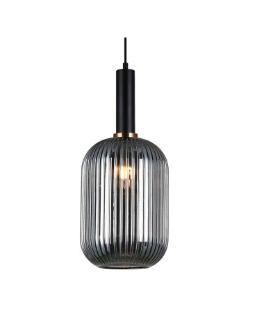 Italux Antiola 1xE27 Pendant Black PND-5588-1L-BK+SG