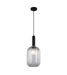 Pendant lamps - Italux Antiola 1xE27 Pendant Black PND-5588-1L-BK+CL - product 2
