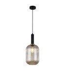 Pendant lamps - Italux Antiola 1xE27 Pendant Black PND-5588-1L-BK+AMB - product 2