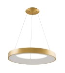Pendant lamps circles - Italux Giulia LED 80W 4400lm 3000K Pendant Gold Brushed 5304-880RP-GD-3. - product 1