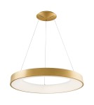 Pendant lamps circles - Italux Giulia LED 80W 4400lm 3000K Pendant Gold Brushed 5304-880RP-GD-3. - product 2