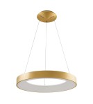 Pendant lamps circles - Italux Giulia LED 50W 2750lm 3000K Pendant Gold Brushed 5304-850RP-GD-3. - product 1